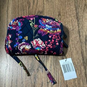 Vera Bradley Travel Jewelry Case Midnight Wildflowers NWT